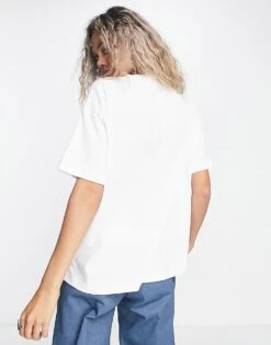 Dickies Summerdale Premium Oversized T-shirt In White For Women -Dickies Shop 204468475 2