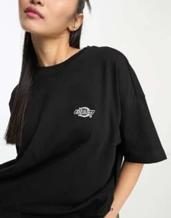 Dickies Summerdale Premium Oversized T-shirt In Black For Women -Dickies Shop 204468931 2