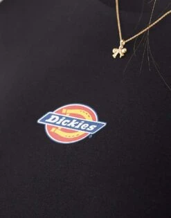 Dickies Maple Valley Baby T-shirt In Black For Women -Dickies Shop 204468941 3