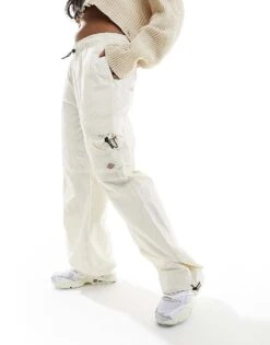 Dickies Jackson Nylon Cargo Trousers In Cream For Women Whitecap Gray -Dickies Shop 205036519 1 whitecapgray 1