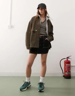 Dickies Springville Skirt In Black For Women Cloud -Dickies Shop 205451320 3