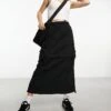 Dickies Jackson Cargo Skirt In Black For Women