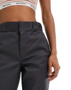 Dickies 874 Work Trousers In Grey For Women Charcoal Grey -Dickies Shop 205918737 3