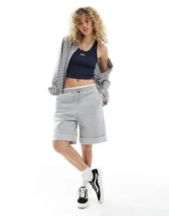 Dickies Yorktown Central Logo Vest In Navy For Women Dark Navy -Dickies Shop 205918799 3