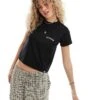 Dickies Saltville Cropped T-shirt In Black For Women -Dickies Shop 205919054 1 black