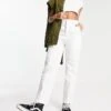 Dickies Phoenix Cropped Trousers In White For Women -Dickies Shop 205919426 1 white
