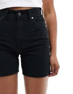Dickies Duck Canvas Carpenter Shorts In Black For Women Sw Black -Dickies Shop 205919542 4