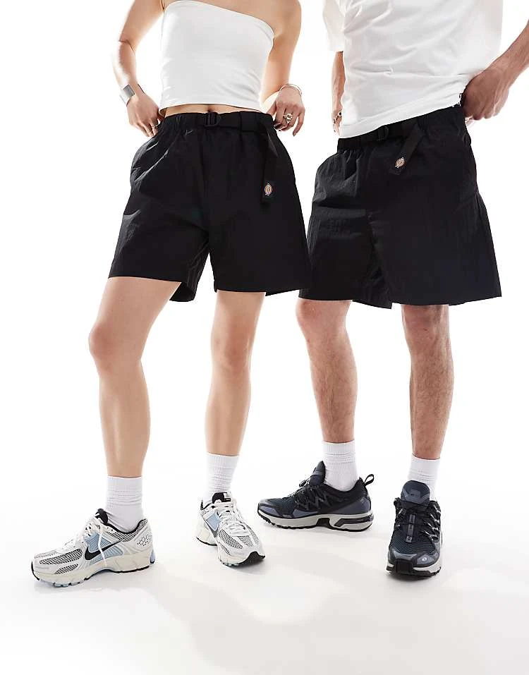 Dickies Jackson Tech Nylon Tape Belt Shorts In Black- Exclusive To Asos For Unisex 4 Dickies Jackson Tech Nylon Tape Belt Shorts In Black- Exclusive To Asos For Unisex - Image 2