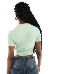 Dickies Maple Valley Baby T-shirt In Green For Unisex Quiet Green -Dickies Shop 206021344 3