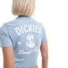 Dickies Petersburg Western Baby Tee In Light Blue- Exclusive To Asos For Women Ashley Blue -Dickies Shop 206049422 1 ashleyblue