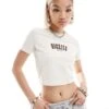 Dickies Clarksville Crop T-shirt In Off White For Women Blue -Dickies Shop 206064028 1 blue