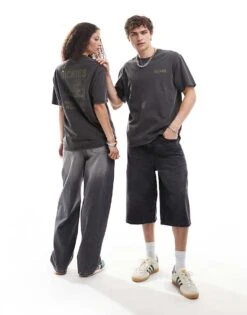 Dickies Graphic Airplane Back Print T-shirt In Black For Unisex -Dickies Shop 206605842 3