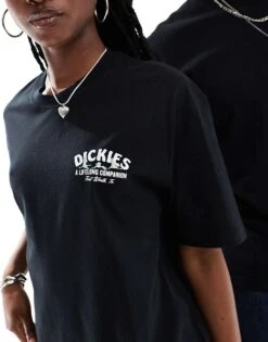 Dickies Graphic Bird Back Print T-shirt In Black For Unisex -Dickies Shop 206605874 3