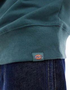 Dickies Aitken Left Chest Logo Sweatshirt In Dark Green And Blue For Unisex Mid Blue 10 Dickies Aitken Left Chest Logo Sweatshirt In Dark Green And Blue For Unisex Mid Blue -Dickies Shop 206606689 4