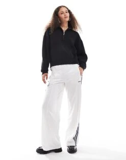 Dickies Seasonal Oversized Quarter Zip Knitted Jumper In Black For Women -Dickies Shop 206672396 4