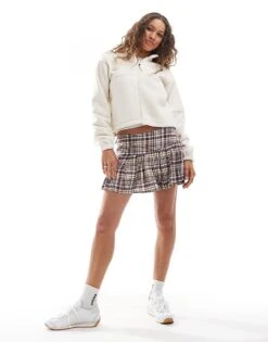 Dickies Polar And Sherpa Fleece With Quarter Zip In Off White For Women -Dickies Shop 206672515 4