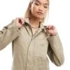 Dickies Vale Coverall Long Sleeved Jumpsuit In Beige For Women Khaki -Dickies Shop 206695898 1 khaki