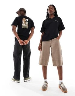 Dickies Seeley Lake Back Print T-shirt In Black For Unisex -Dickies Shop 207052577 1 black 1