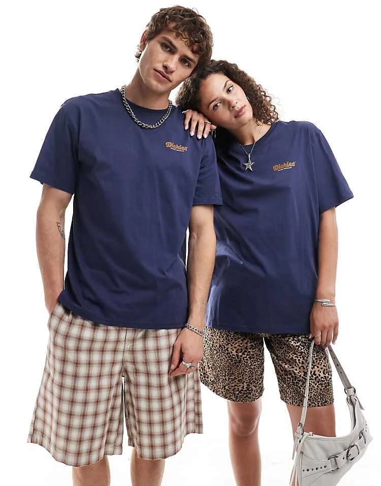 Dickies Superior Back Print T-shirt In Navy For Unisex 3 Dickies Superior Back Print T-shirt In Navy For Unisex