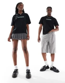 Dickies Choteau Central Logo T-shirt In Black For Unisex -Dickies Shop 207054667 4