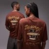 Dickies Deli Graphic Back Print T-shirt In Cappuccino Brown- Exclusive To ASOS For Unisex