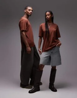 Dickies Deli Graphic Back Print T-shirt In Cappuccino Brown- Exclusive To ASOS For Unisex -Dickies Shop 207711539 3