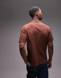 Dickies Mapleton Small Logo T-shirt In Cappuccino Brown For Unisex -Dickies Shop 207973234 4