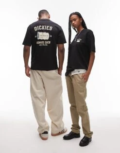 Dickies Service Screw Graphic Back Print T-shirt In Black For Unisex